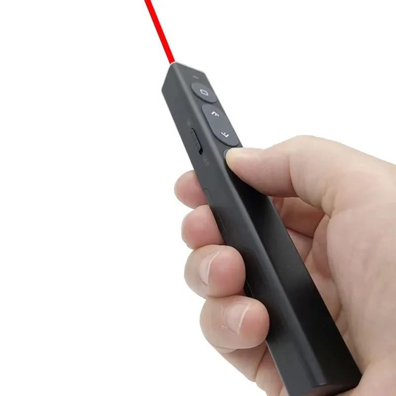 Presenter 650nm Red Laser Pointer With USB Receiver Remote Control For Teaching Presentation Use