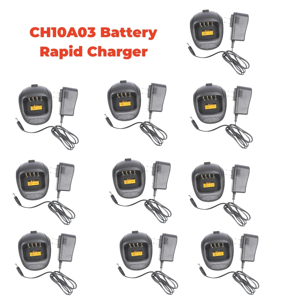 

10XCH10A03 Battery Rapid Charger for HYTERA HYT Radio TC-610 TC-620 POWER446 TC-610P TAKT-301 TC610 TC620 BL2001 BL1204 AKL-2001