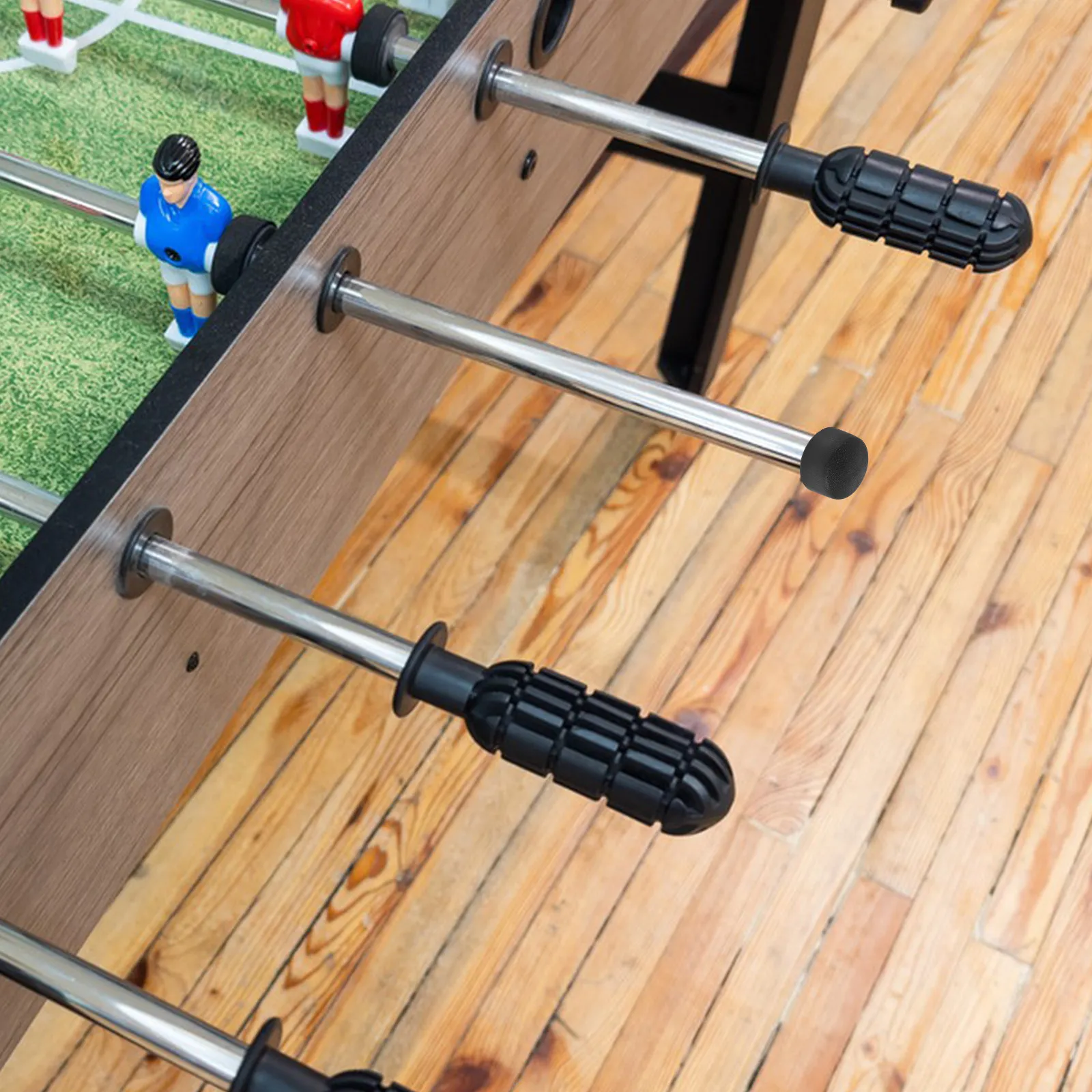 

12Pcs Foosball Rod End Covers Plastic Table Football Pole Caps Safety Protective Replacement Accessories for Tabletop Soccer