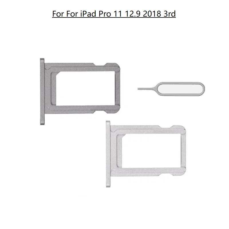 

Слот для держателя лотка для SIM-карты + бесплатный штифт для извлечения для Apple iPad Pro 12,9 3rd 2018 A2014 A1983