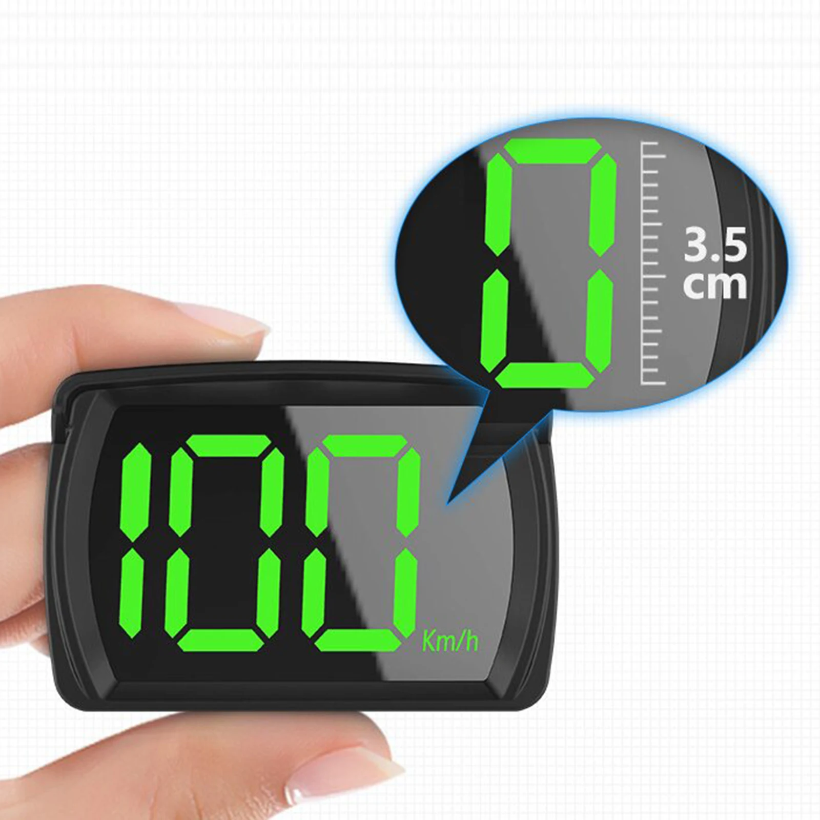 

2023 Head Up Display Digital Speedometer Universal GPS Hud Digital Speed Meter Big Font Speed Meter KMH MPH For Car Accessories