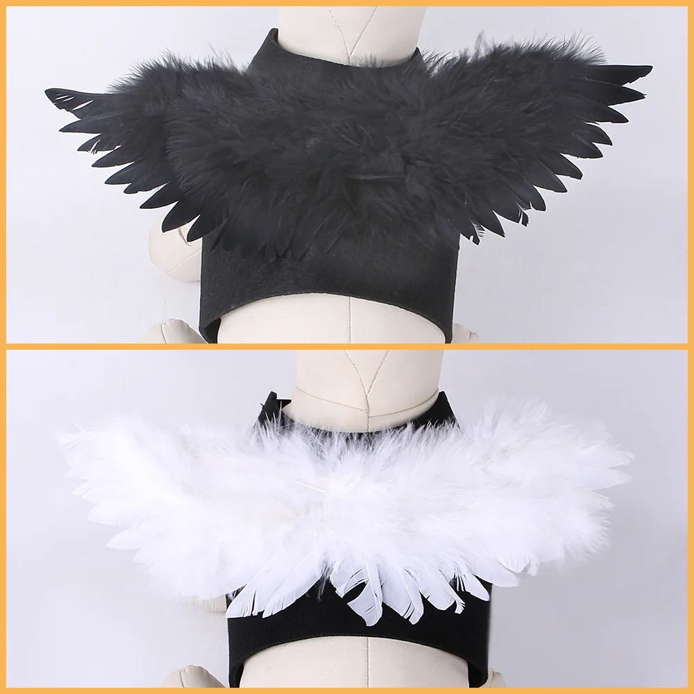 Pet Angel Wings Chest Back Halloween Creative Cat Dog Small Dog Transformation Clothing New Product