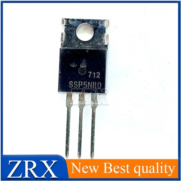 5Pcs/Lot New Original  SSP5N80 5A800V  Integrated circuit Triode In Stock In Stock