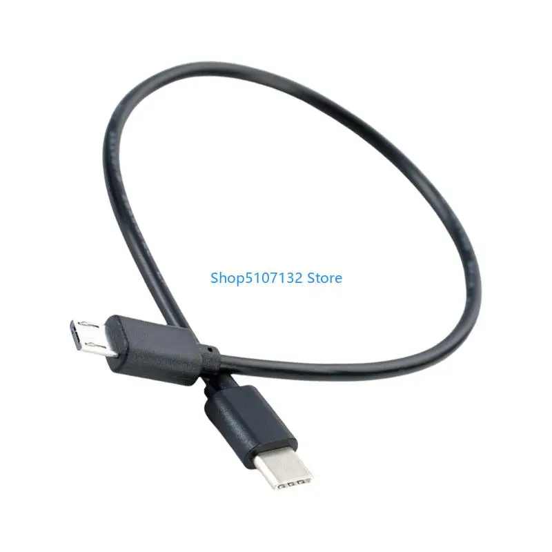 87HD USB C To Micros USB Cord For Data Syncing And Powering Devices 25cm/9.84inch