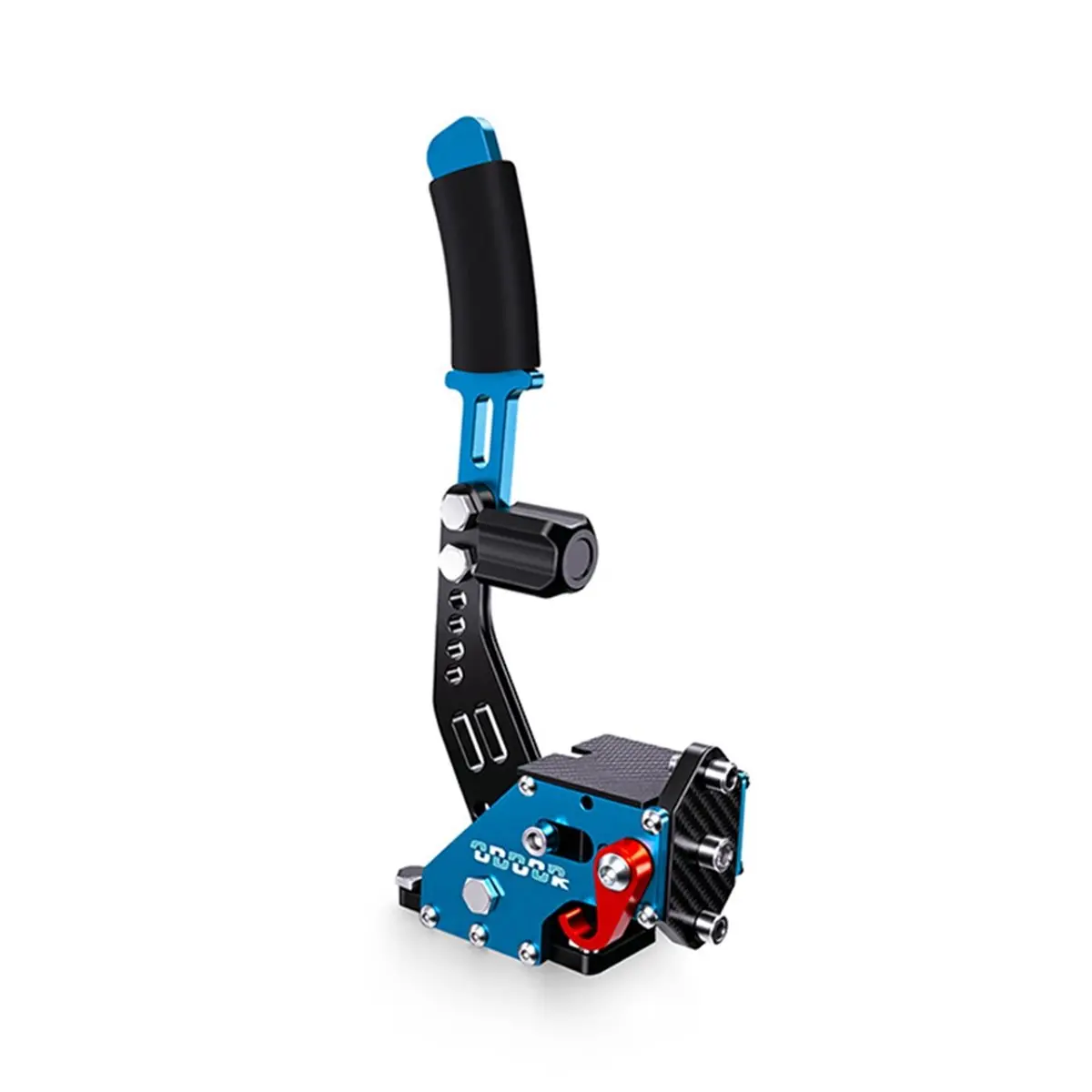 ■★New Arrival Fashion  PC USB Simulation Racing Intelligent Vibration Dual-Mode Linear Handbrake for Drift Tuma Blue
