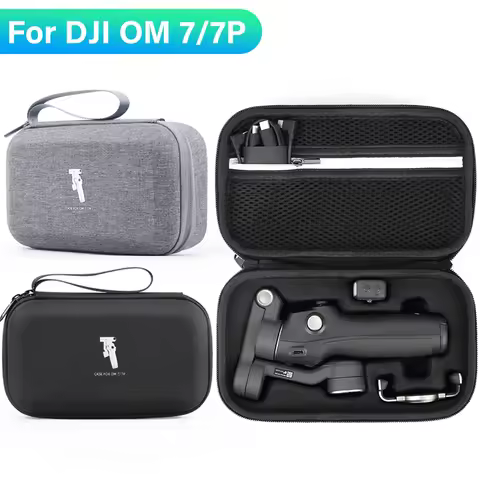 For DJI OM7/7P Travel Carrying Case Portable Organizer Storage Case For DJI Osmo Mobile 7/7 Pro Handheld Gimbal Accessories