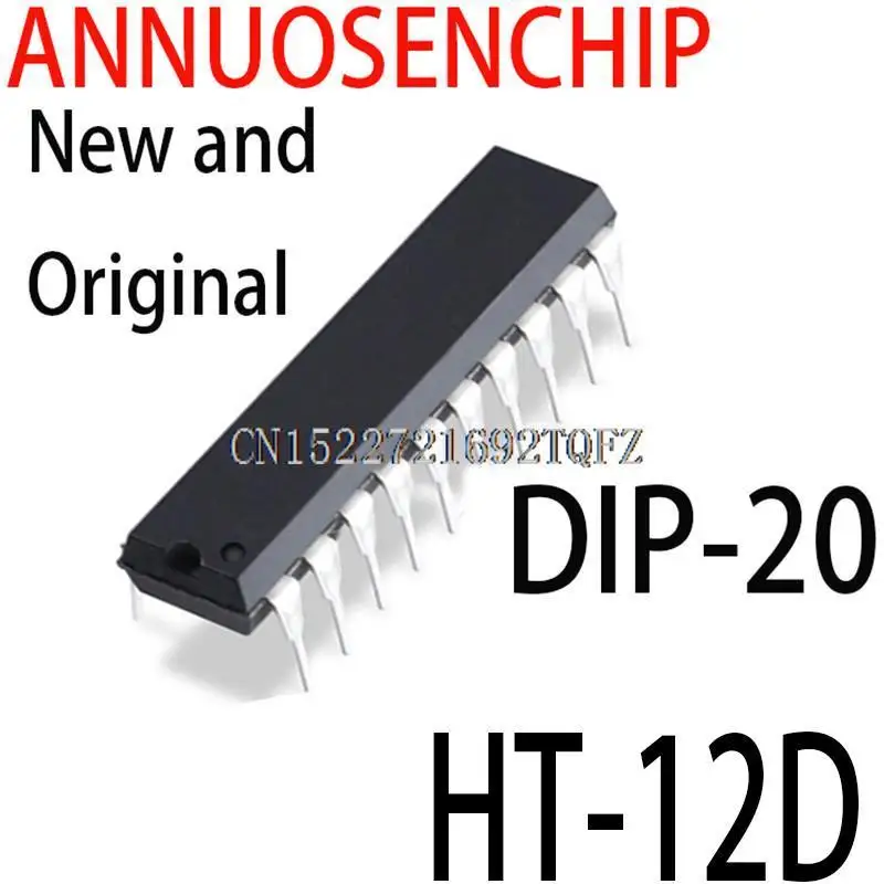 5PCS/lot New and Original HT12D  HT12E  DIP-20 HT-12D  HT-12E