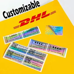 1 customized  Self adhesive security seal stickers, hologram stickers, warranty void labels，Custom stickers