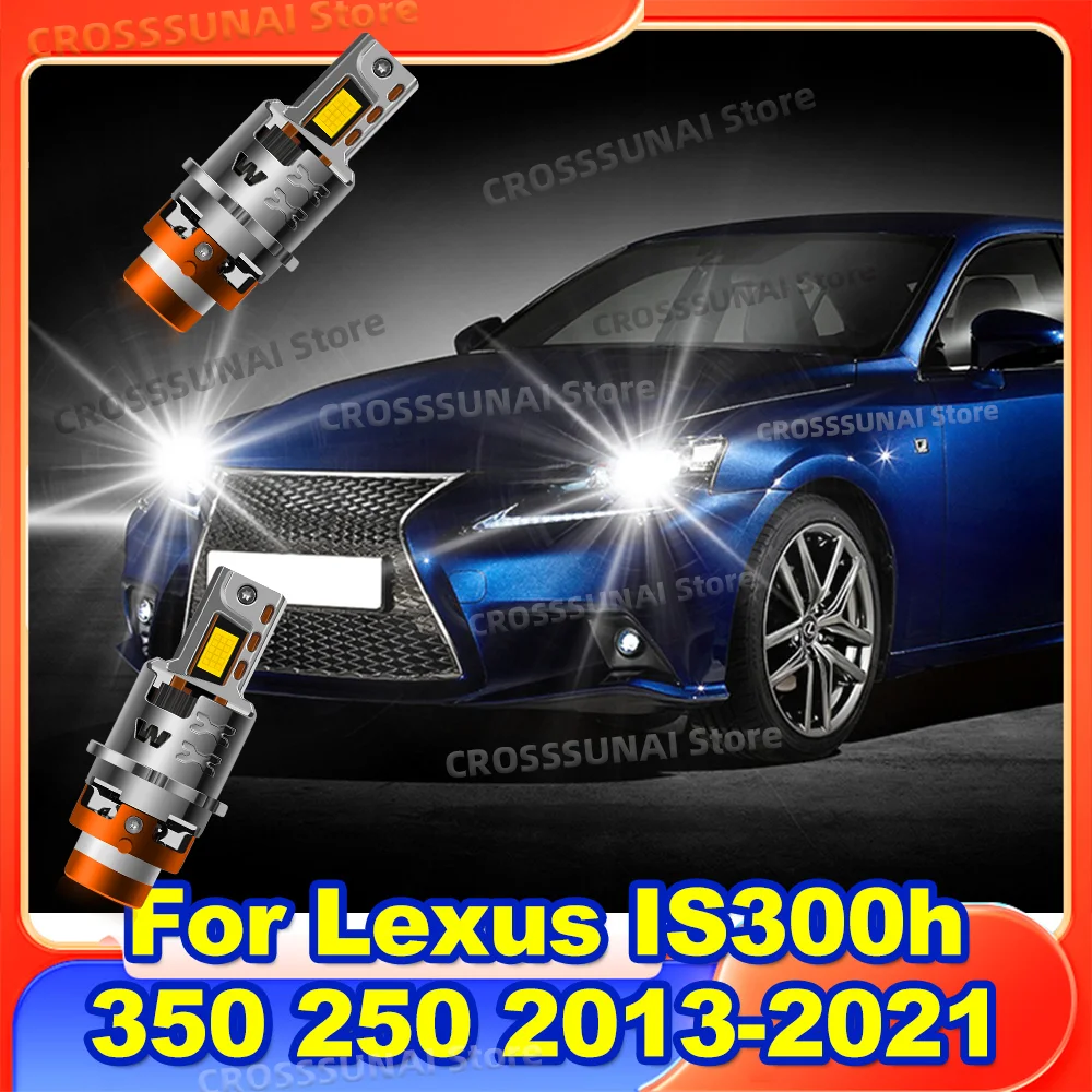 

LED Headlight Canbus 50000LM Upgrade Xenon Lamp 6000K For Lexus IS300h 350 250 2013-2021 2014 2015 2016 2017