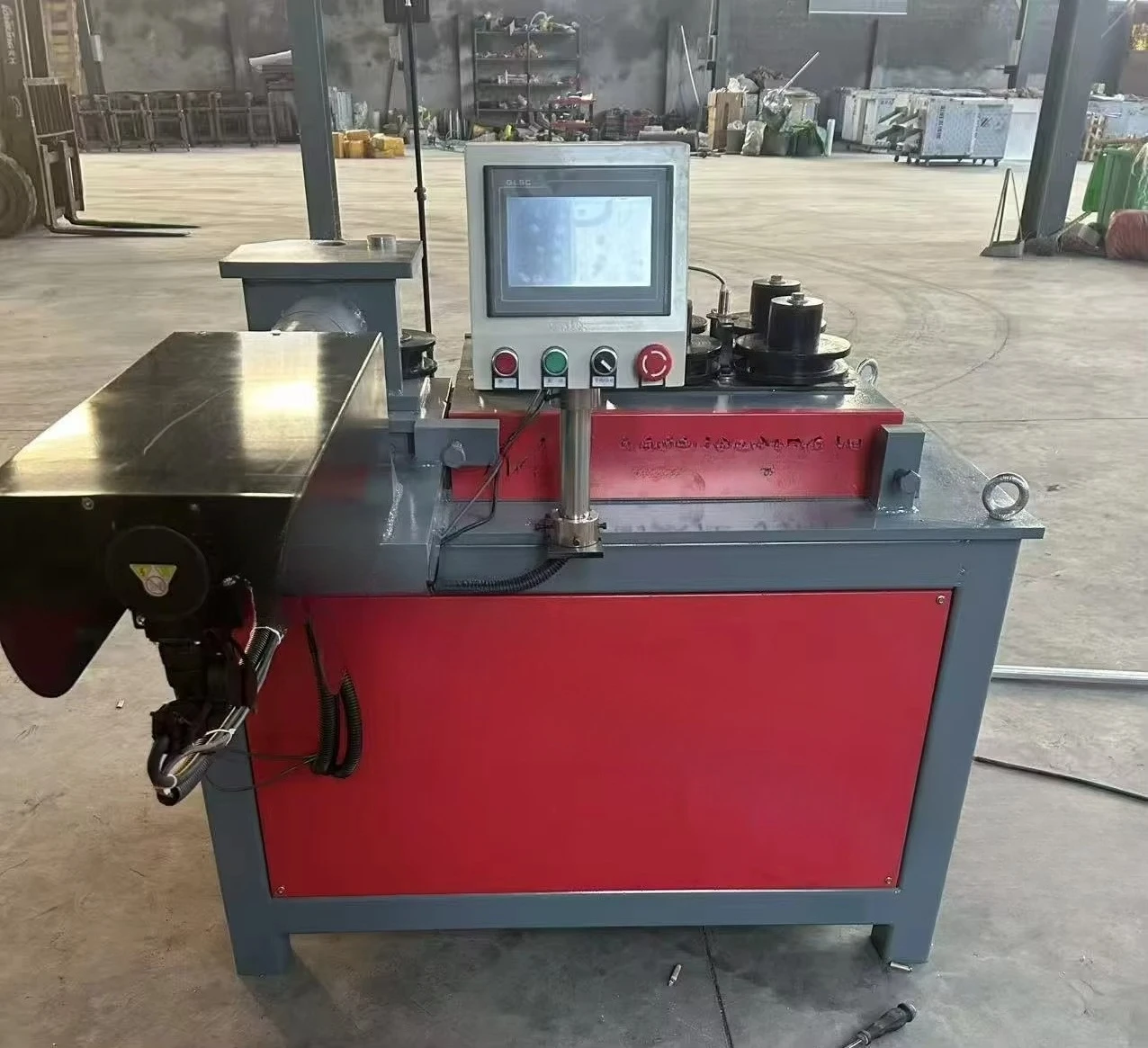 Hydraulic CNC Automatic Tube Bender Electric High Precision Stainless Steel U-shaped Square Pipe Bending Machine 180 Bending