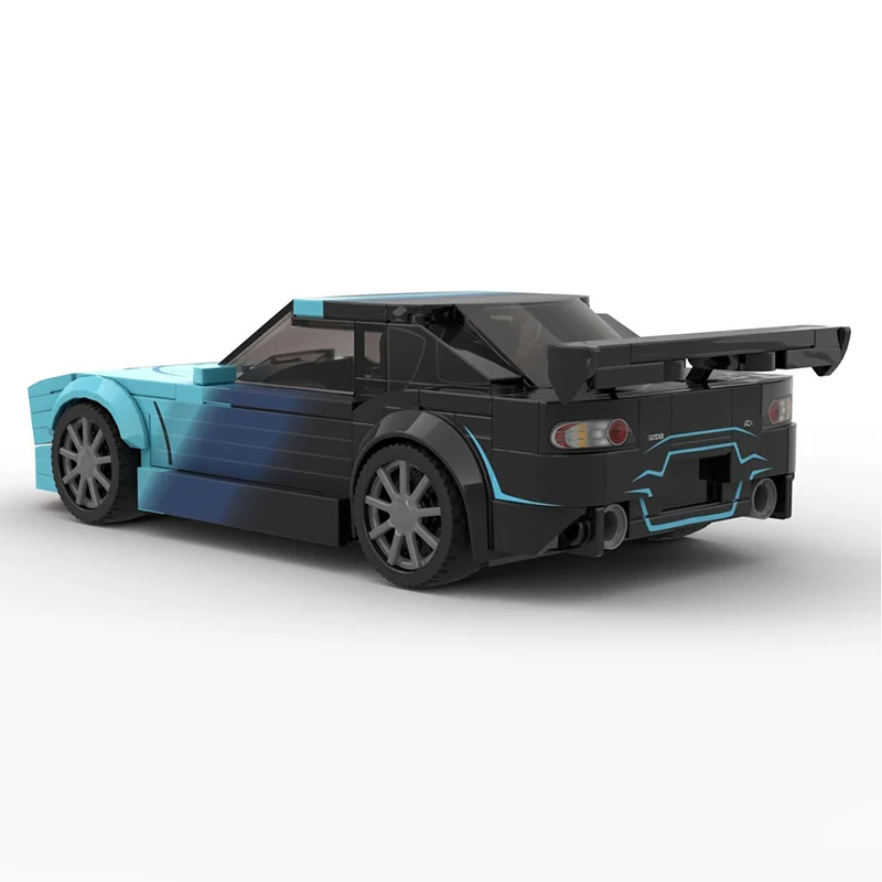 

Furious Movies Model MOC Building Bricks RX-8 Sports Car Modular Technology Gifts Holiday Assemble Children Toys Suit