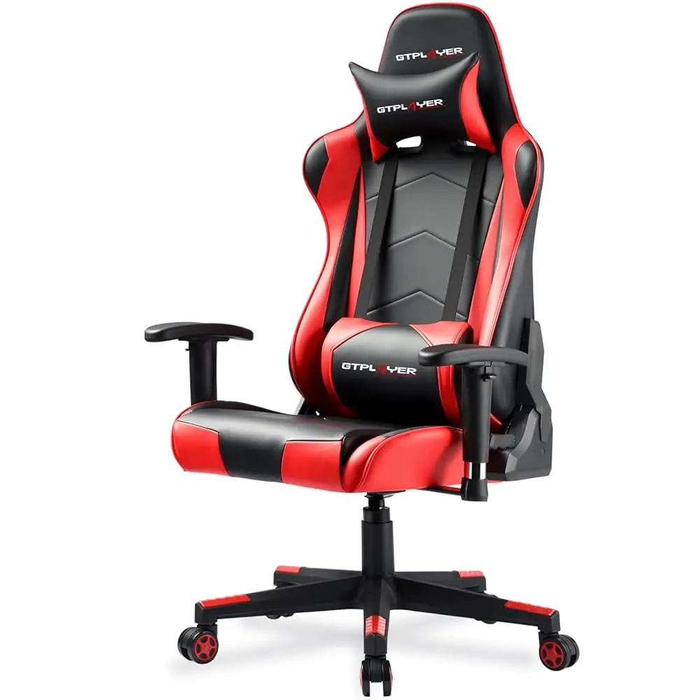 

Gaming Chair,Gamer Chair With Adjustable Backrest And Seat Height,Ergonomic Computer Chairs With 3D Armrests, Removable Lumbar