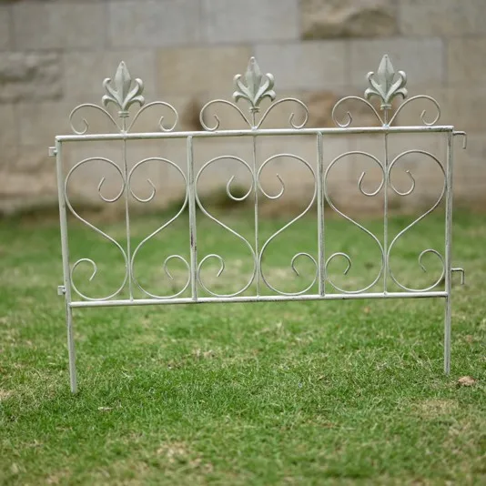 

Modern simple wrought iron garden fence outdoor decoration courtyard