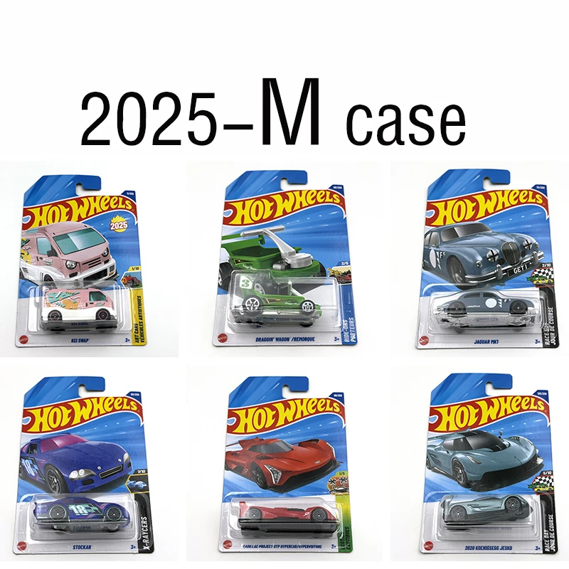 

Чехол Hot Wheels Cars 2025 M Mazda Koenigsegg 1/64, литая металлическая модель игрушечного транспортного средства