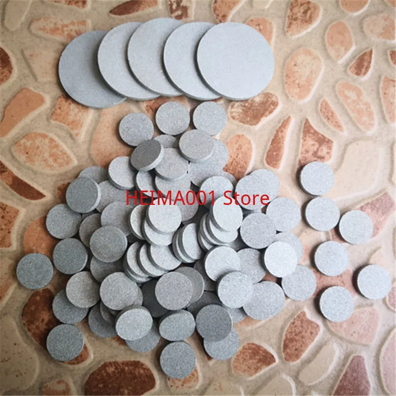 316 Powder Sintered Filter Element Stop Cap Stop Plate Filter Element Stainless Steel Filter Element Round Plate Filter