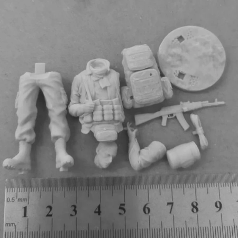 Mercenary 1/24 Scale 75mm Resin Figure Model Kit Unassembled and Unpainted Diy Boy Toys Gifts