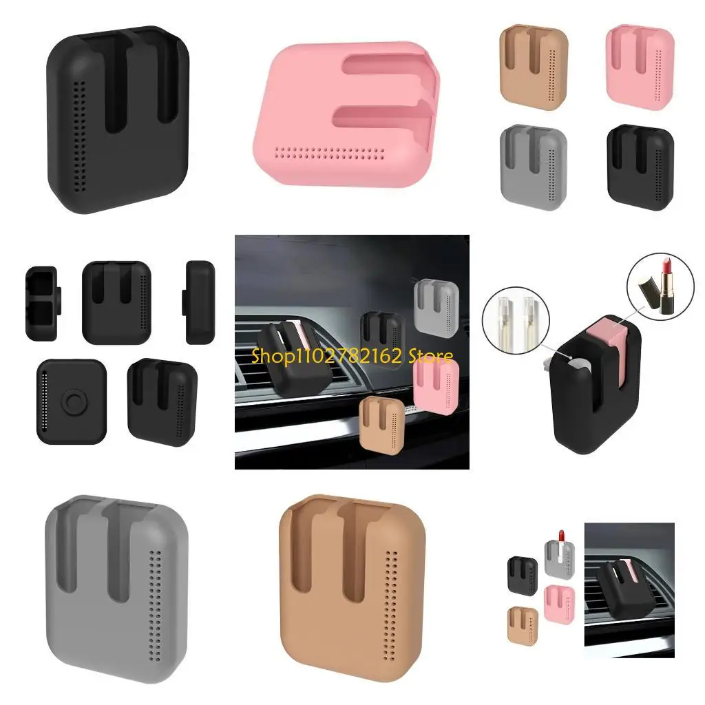 

547B Silicone Chapsticks Holder Lip Balm Holder Car Mount Lip Balm Holder