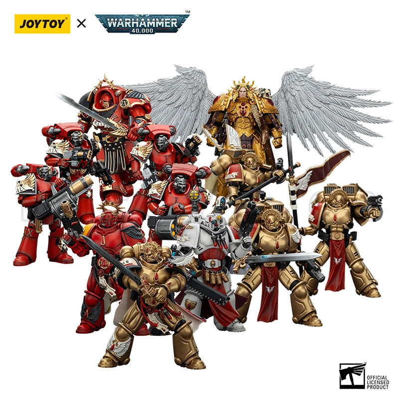

1/18 JOYTOY Action Figure 40K The Horus Heresy Blood Angels Figures And Mechas Anime Model Toy