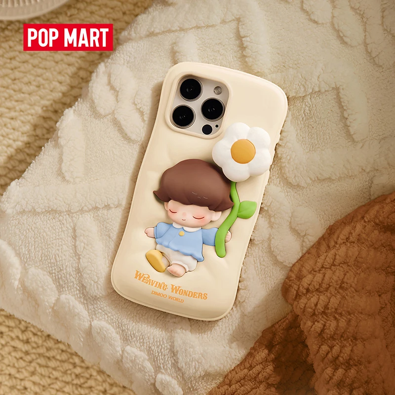 POP MART DIMOO Weaving Wonders Series - Phone Case for iPhone 15 Pro Max iPhone 16 Pro Max