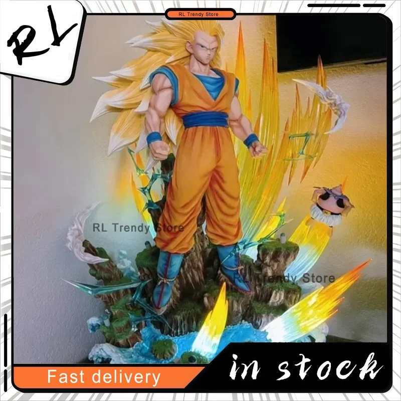 

Dragon Ball 42cm Z Son Goku Ssj3 Figure Super Saiyan 3 Goku Action Figures Gk Statue Collection Model Toys For Children Gifts