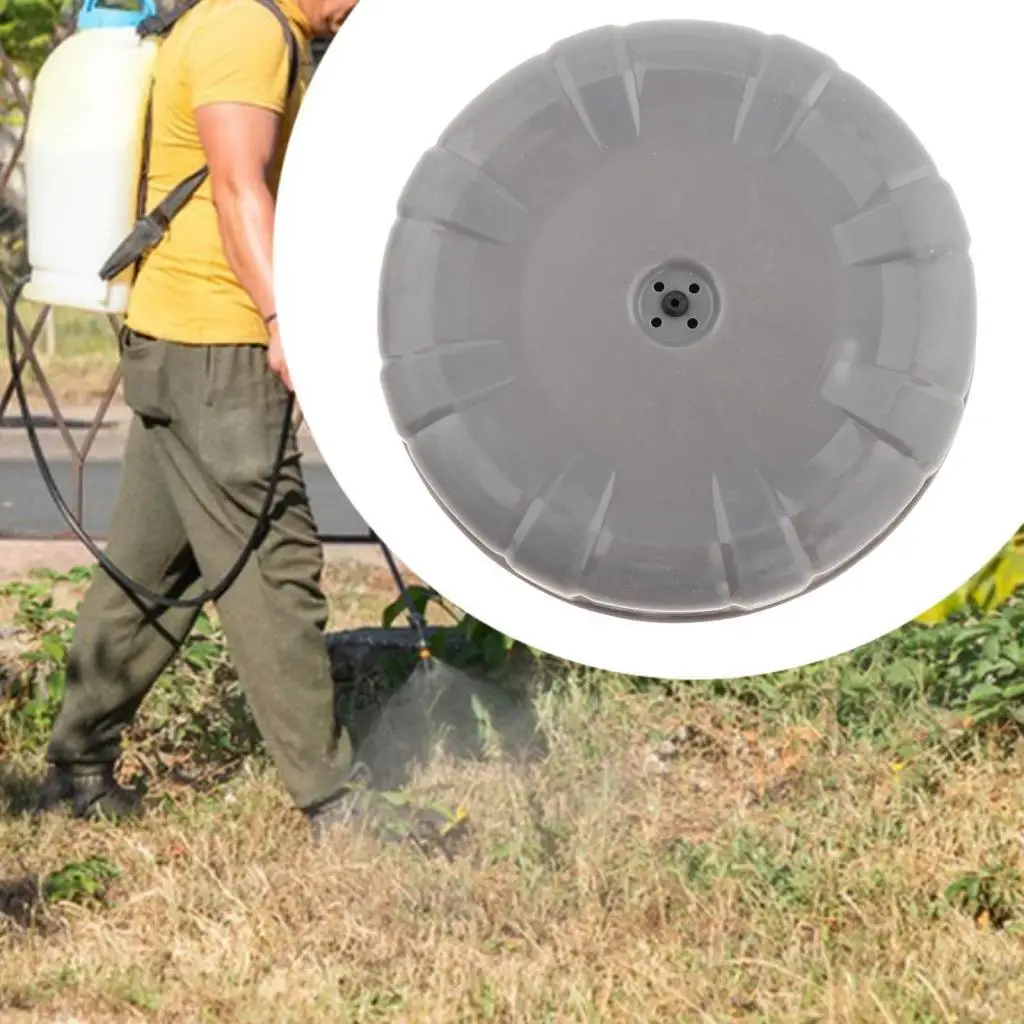 Sturdy 20L Water Filling Cap Lid Electric Sprayer Accessory Waterproof PP Utility for Outdoor Gardening