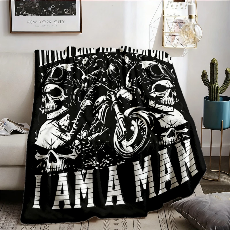 I'm Not Like The Other I Am A Flannel Throw Funny LGBT Trans Cozy Blanket, Gift for Trans Friend, Transgender Meme Warm