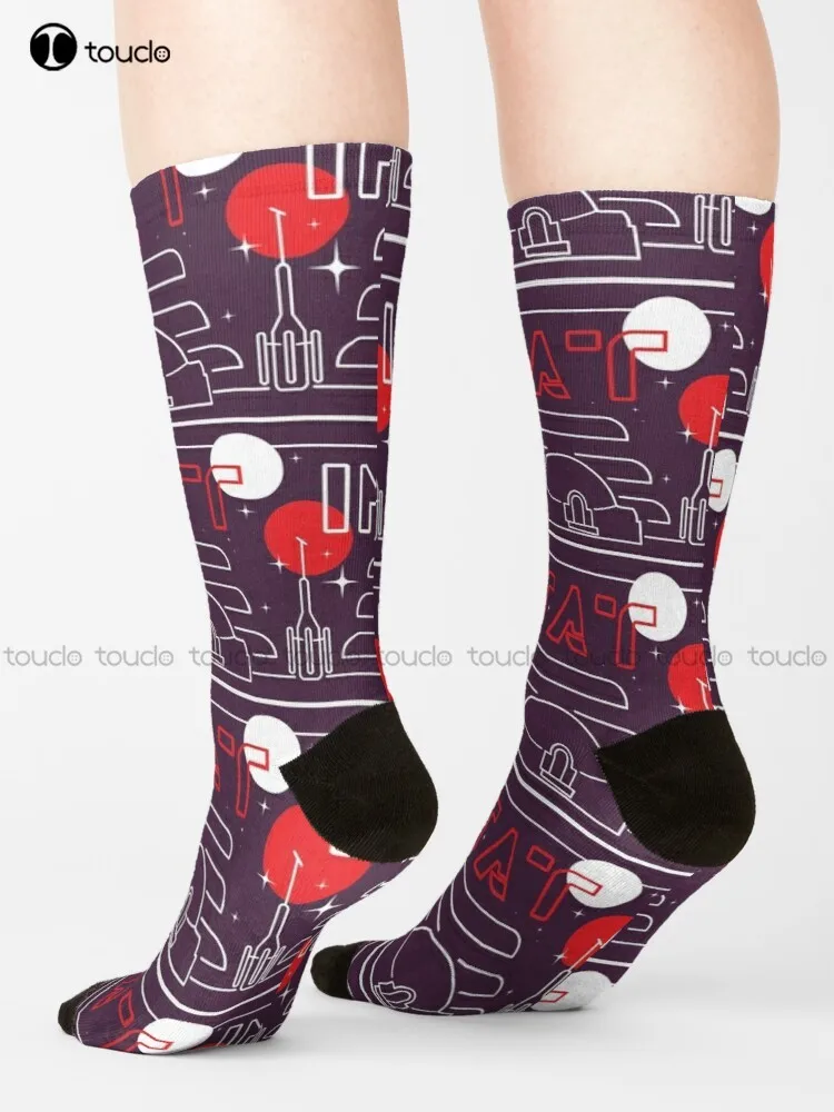 

Tatooine Socks Youth Socks Unisex Adult Teen Youth Socks 360° Digital Print Harajuku Streetwear Gd Hip Hop Gift Retro 1Pair Art