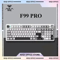 Aula F99 Pro whale sea axis Mechanical Keyboard 98Keys Bluetooth 3Mode Wireless Hot Swappable Keyboard custom PC Accessories