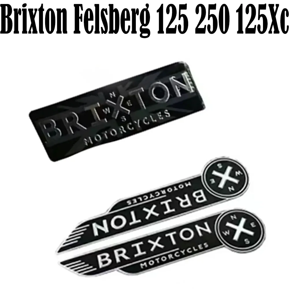 New Motorcycle Fit Brixton Felsberg 125 250 125Xc Accessories Decal Emblem Badge Decal for Brixton Felsberg 125 250 125Xc