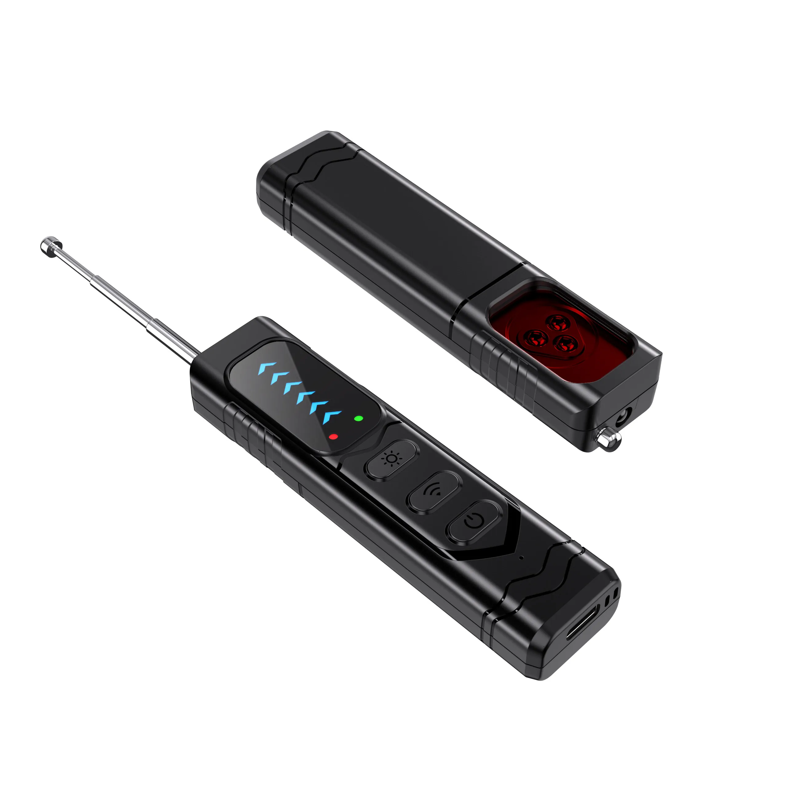 

T17 Smart 5-in-1 Anti Spy Detector for Hidden Camera Bug GPS Tracker Vibration Alert Portable RF Signal Sweeper Security Device