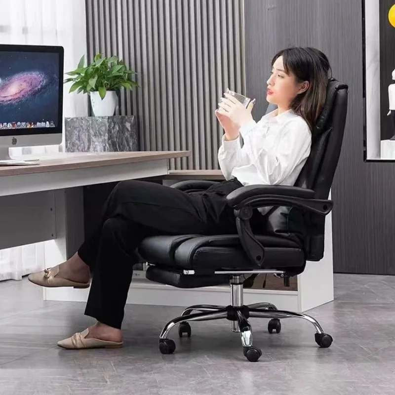 Comfortable and Durable Sitting Reclining Boss Office Computer Swivel Chair Home Desk Chair
