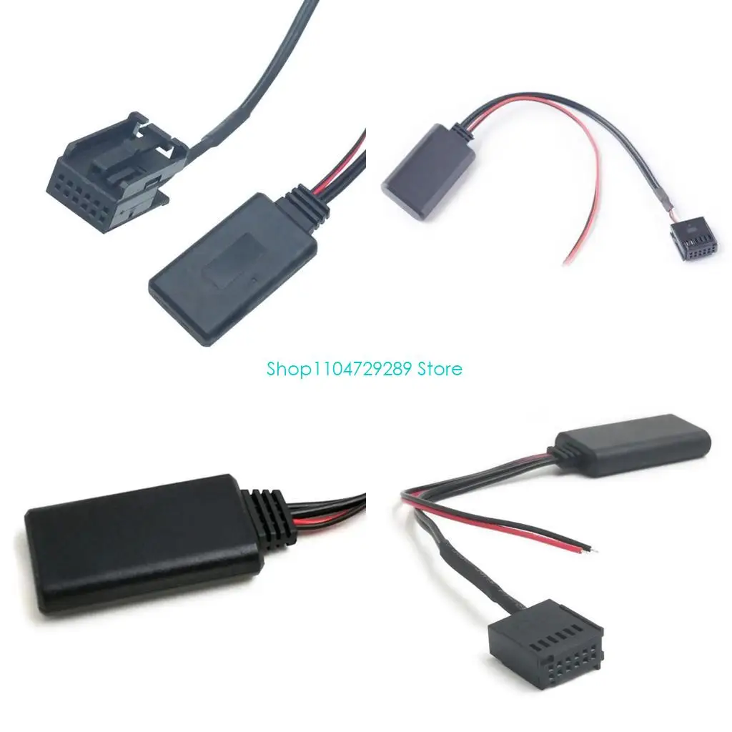 

Автомобильный аудиоадаптер D8KE Bluetooth-совместимый кабель Aux-ресивера для кабеля 6000CD