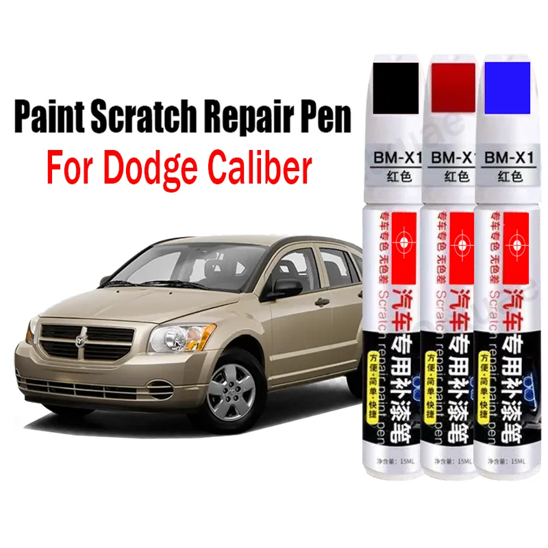 Car Paint Scratch Repair Pen for Dodge Caliber Car Touch-Up Pen Scratch Remover Paint Car Accessories Black White Red Blue Gray