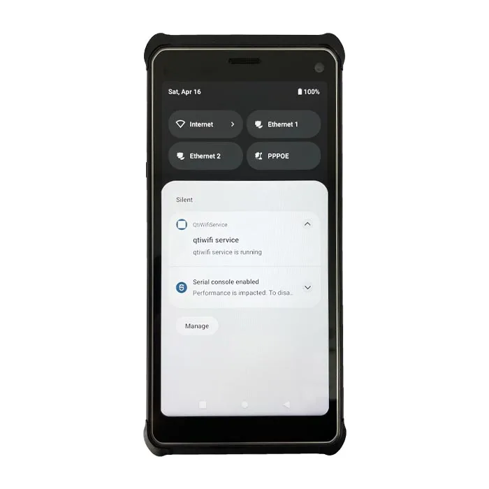 เครื่องทดสอบโทรคมนาคม S357 5G PDA ทดสอบความเร็ว wifi6 วิเคราะห์สัญญาณ wifi ทดสอบเครื่องวัดพลังงานแสง vfl