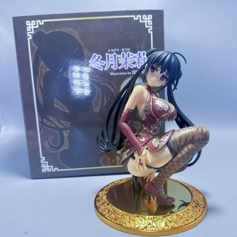 

Домашняя высококачественная версия анимации ручной работы Dongyue Jasmine 1/6, аниме-модель, поза на корточках, рабочий стол