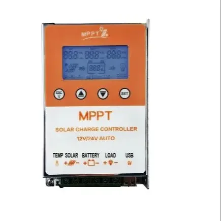 10A 20A Photovoltaic MPPT Solar Controller with Backlight Display 12V 11.1V Solar Charging Regulator