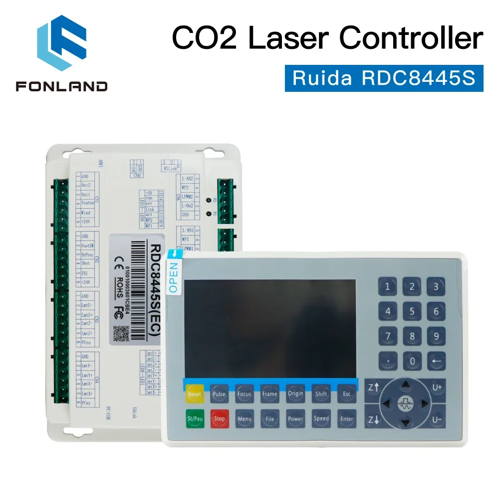 RDC6442G RDC6442S RDC8445S Ruida DSP Controller Support RDWorks LightBurn for CO2 Laser Engraver Cutter Replacement Parts