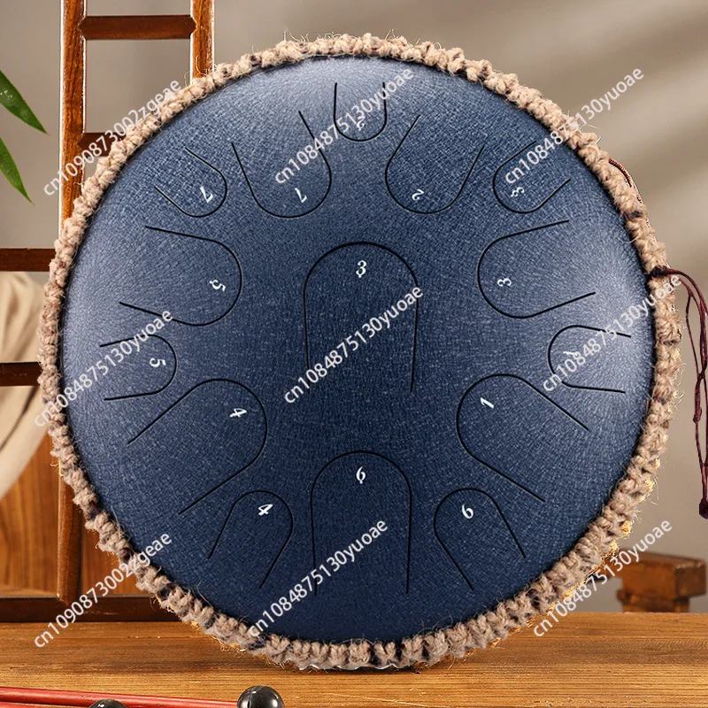 Steel Tongue Drum, Ethereal Drum, 15 Tone, 14