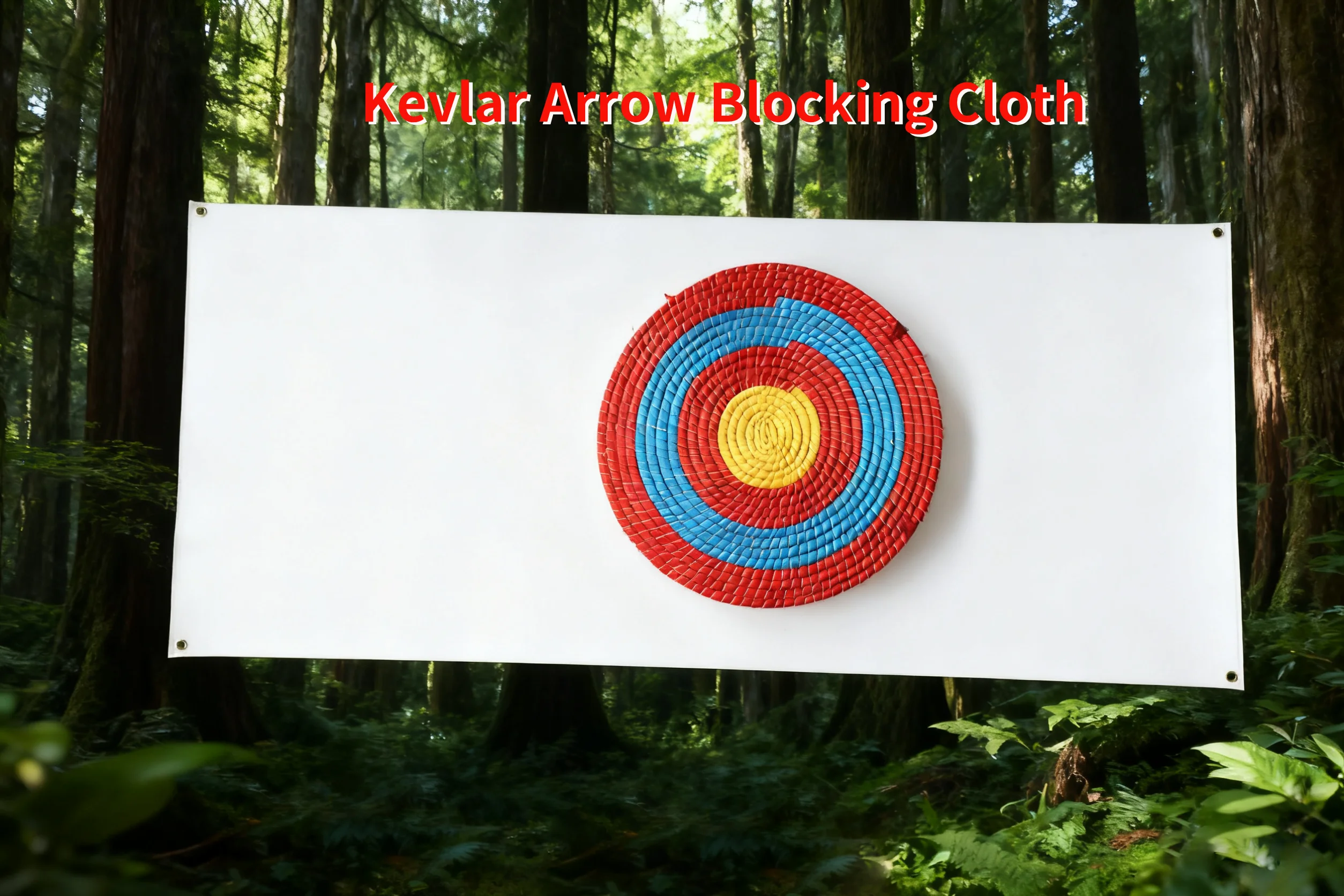 

1.5x0.67m Arrow Blocking Cloth Thickness 1.5mm Kevlar High-strength Polyester Fabric for Indoor Outdoor Archery Shooting