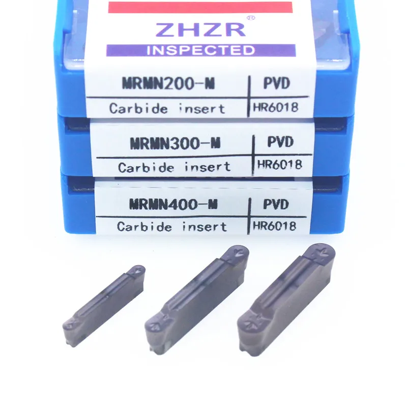 Outils de tournage avec inserts en carbure, coupe-tour CNC, partie rainurée, livraison gratuite, MRMN200, MRMN300, MRMN400, M HR6018