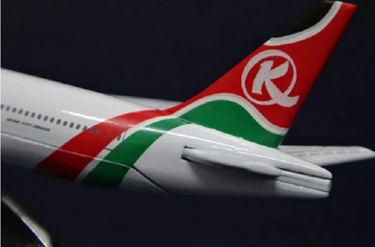 Rozmiar 1:400 model samolotu B777 trasa Kenya B777 metalowy model samolotu symulacyjnego dla dzieci zabawki prezent na boże narodzenie