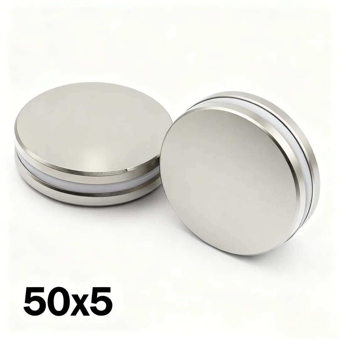 50x5mm Super Strong Magnet N35 Round Magnetic NdFeB Neodymium Magnet Powerful Disc imanes Refrigerator Magnets