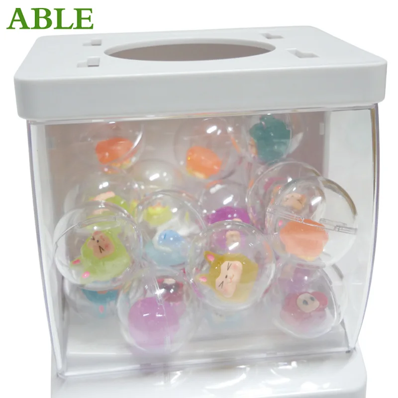 Mini Gachapon Machine Arcade Gum Capsule Toy Candy Machine Vending Machine Sliding Door Gachapon Machine