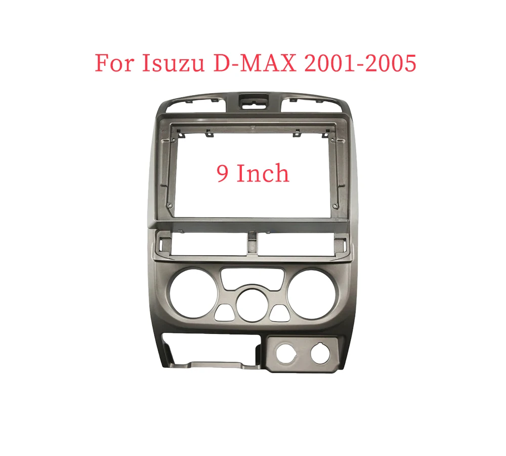 

9-дюймовый автомобильный каркасный адаптер для фасции для Isuzu D-MAX 2001-2005 Android-радио, комплект панели для установки приборной панели