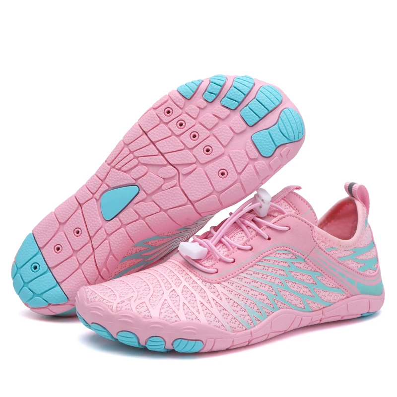 New Couple Outdoor Travel Beach Shoes Creeper Shoes Hiking Fitness Swimming Breathable Anti Slip Quick Drying Wear Resistant image 5