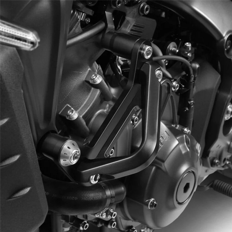 

For FZ09 MT-09 2021-2023 Motorcycle Anti-Fall Frame Sliders Body Protector Block Engine Bumper Crash Bar