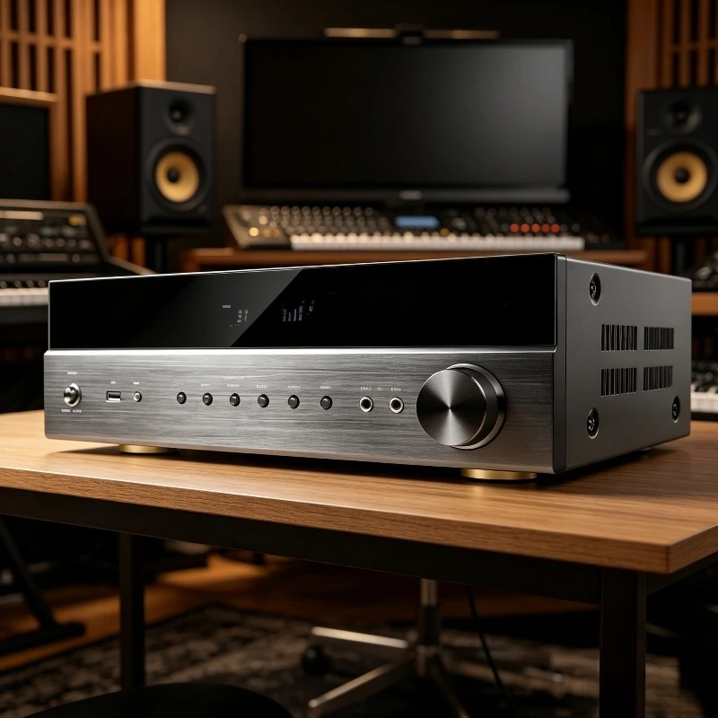 True surround sound decoding amplifier 700W multi-channel power amplifier