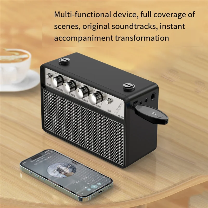 جهاز إزالة الصوت B49C 3.5/6.5 مم Aux مزيل الصوت اللاسلكي للأغاني والمرافق الموسيقية #5