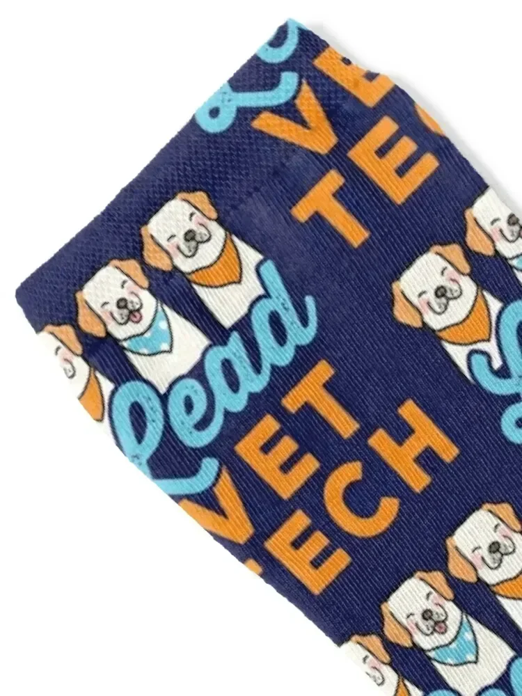 Lead Vet Tech Veterinary Technician Supervisor Socks Run funny sock tennis custom Socks For Girls Men's