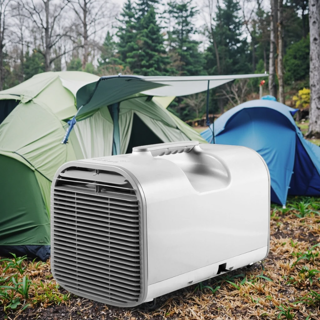 

Пластиковый уличный портативный блок для дома, 240 В, палаточный кондиционер, портативный воздушный компрессор 4500BTU/5200BTU для кемпинга